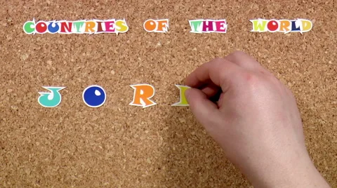 Countries of the World. Jordan Stock Footage 49108251