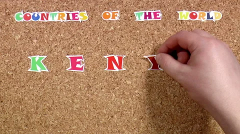 Countries of the World. Kenya Stock Footage 49102613