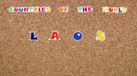 Countries of the World. Laos Stock Footage 49103022