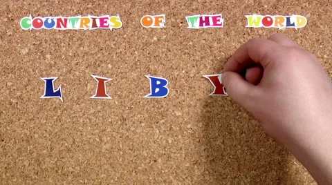 Countries of the World. Libya Stock Footage 49103334