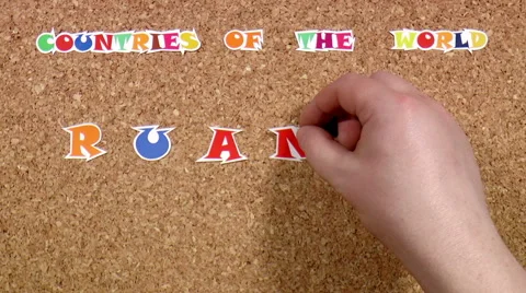 Countries of the World. Ruanda Stock Footage 49109189