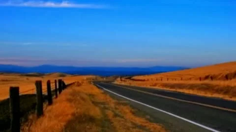 Country Back Roads Stock Footage 10251294