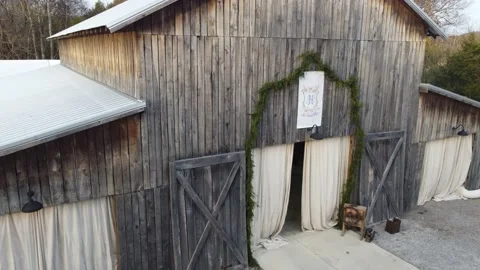 Country Barn Wedding Stock Footage 170510936