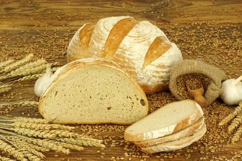 Country bread Stock Photos
