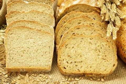 Country bread Foto stock