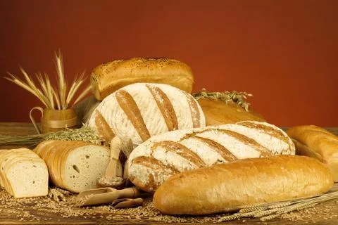 Country bread Stock Photos