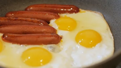 Country breakfast close up Video stock 92476642