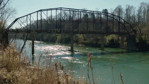 Country Bridge 스톡 동영상 85526273