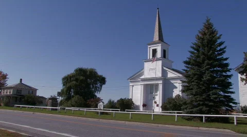 Country Church Stock Footage 271053