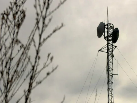 Country Communication Tower Vídeos de archivo 308613