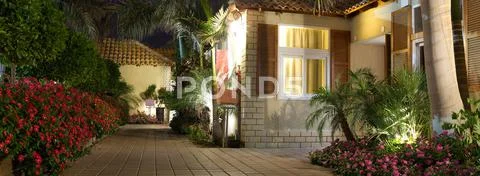 Country cottages Stock Photos
