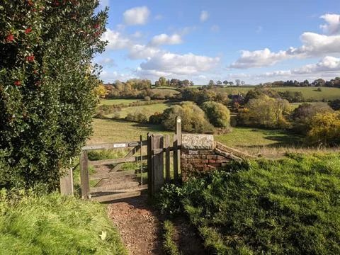 Country Gate Stock Photos