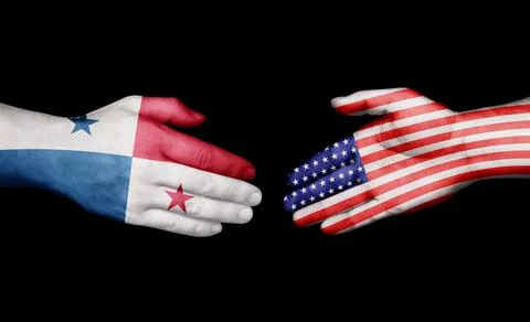 Country handshaking concept Stock Illustration