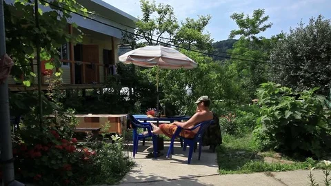 Country house in Sochi Stock Footage 70956283