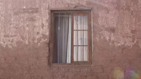 Country house window Stock Footage 77045548