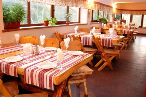 Country interior Foto stock