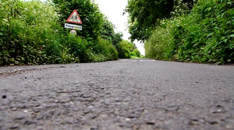 A Country Lane Stock Footage 39076301