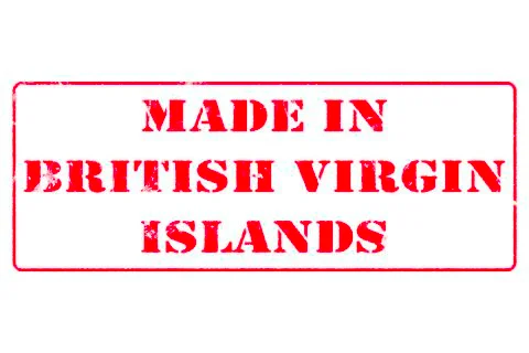 Country of Origin Stamp Stock Illustration