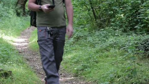 Country path Stock Footage 132631380