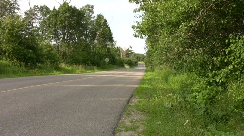 Country Road Stock Footage 207257