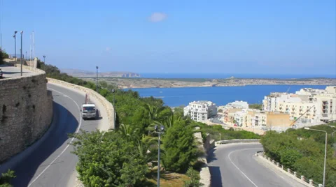 Country road Stock Footage 37785853