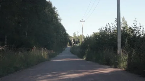 Country road 스톡 동영상 53230679