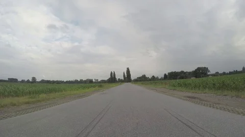 Country road Stock Footage 77462713