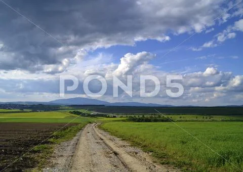 Country road Stock Photos