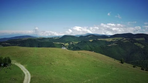 Country side captured from drone. Video stock 244340878