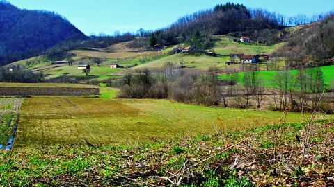 Country side landscape. Stock Footage 152951613