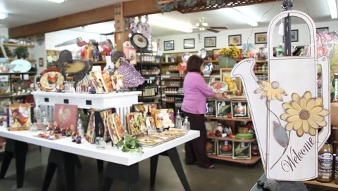 Country Store Pan Video stock 3980523