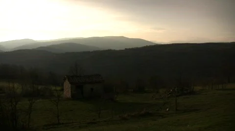 Country Sunset 2 库存影片 713712