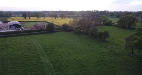 Countrysid Drone Shot 库存影片 242581847