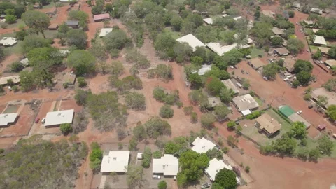 Countryside Aboriginal Settlements At Dampier Peninsula In The Kimberley Region Stock Footage 334508412