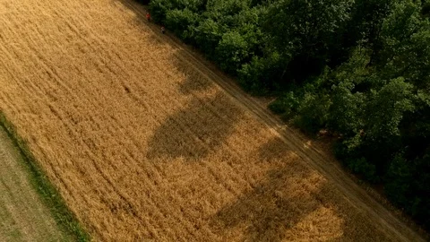 Countryside Aerial View Stock Footage 93745661
