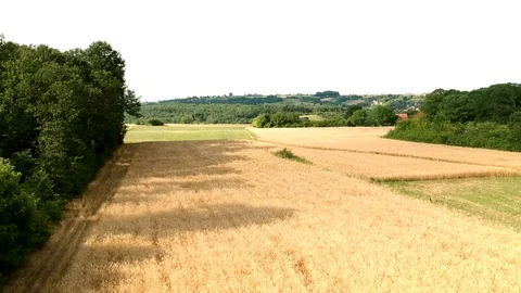 Countryside Aerial View Stock Footage 93745728