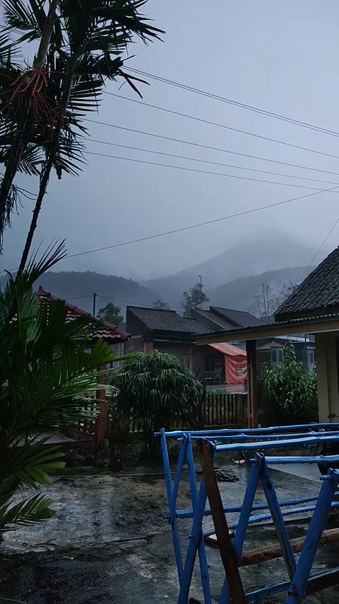 The countryside after the rain Video stock 234576925