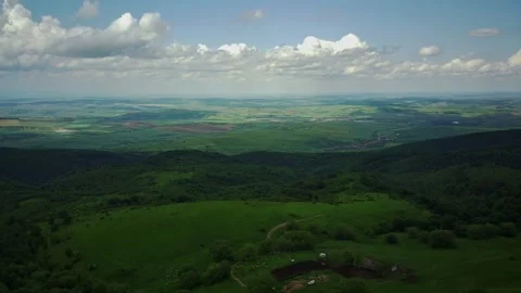 Countryside captured from drone. Video stock 244341016