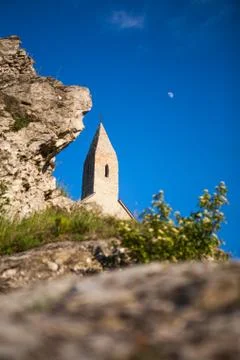 Countryside church Stock Photos