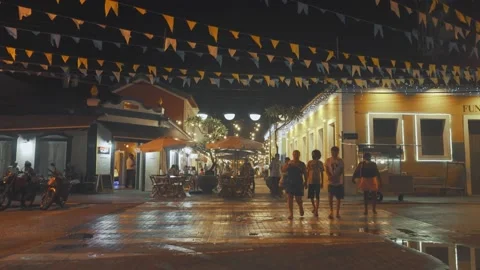 Countryside city square Stock Footage 150494162
