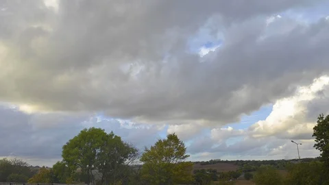 Countryside Clouds TL 库存影片 129571440