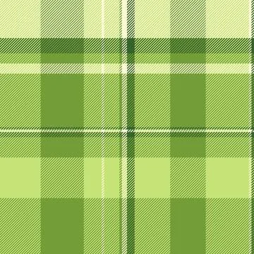 Countryside fabric design built on a classic tartan plaid grid and a woven fa Stock Illustration