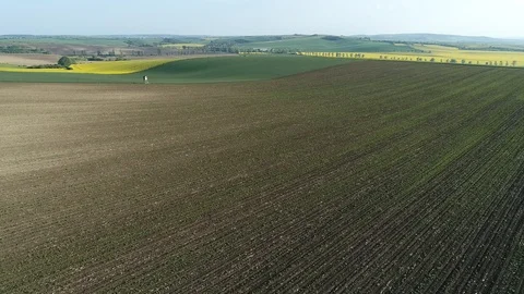 Countryside landscape from above. Stock Footage 108315372