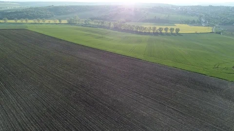 Countryside landscape from above. Stock Footage 108317299