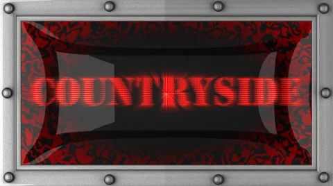 Countryside on led Видео 8693139