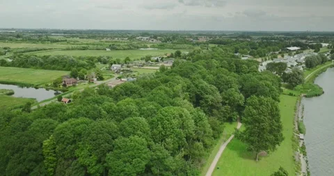 Countryside in the Netherlands Stock Footage 264912918