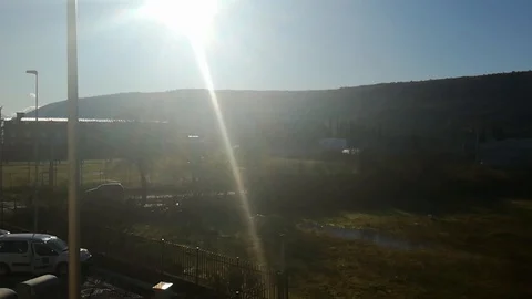 Countryside of Podgorica Montenegro Stock Footage
