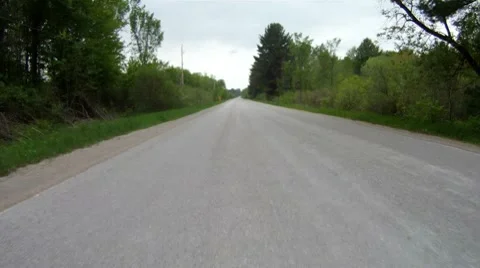 Countryside road Stock Footage 7374342