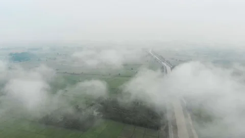 Countryside road Video stock 117267246