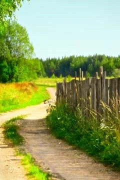 Countryside road Stock Photos